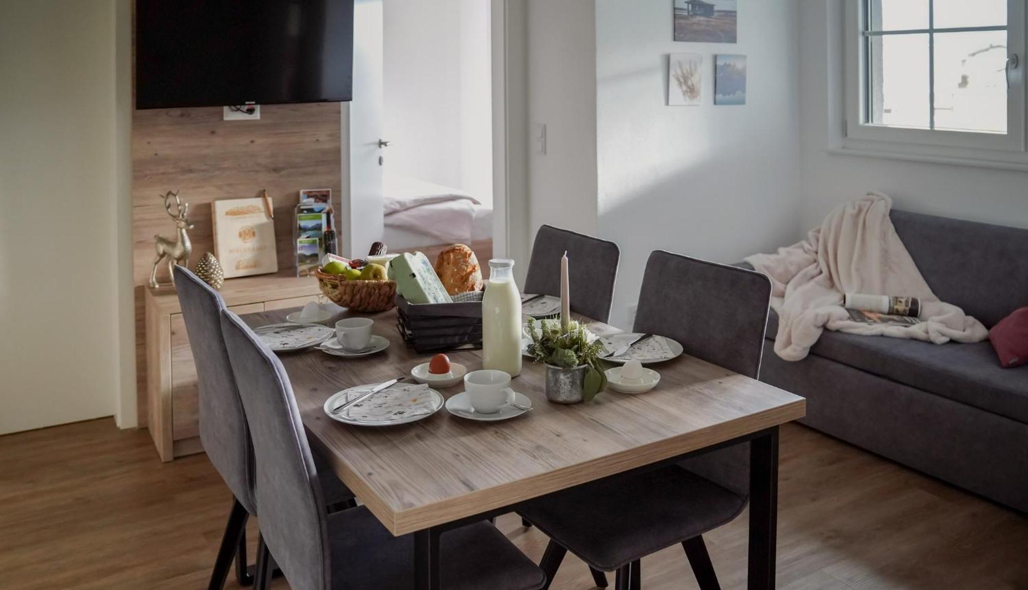 Miglurahof Apartment Adnet ภายนอก รูปภาพ